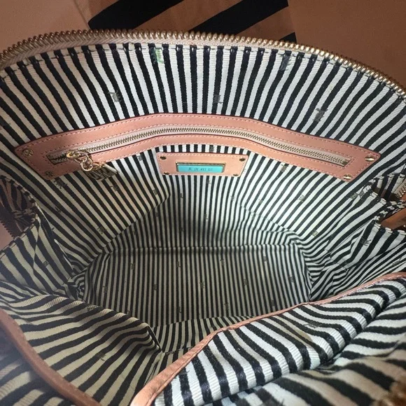 💛 Rare L.A.M.B Checkered Ombré Tote Handbag 🏁 - Picture 8 of 13